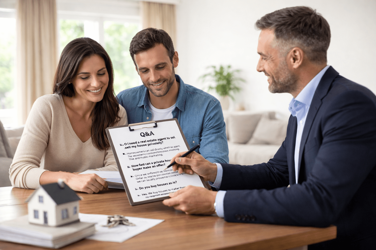 Private house sale process in Christchurch